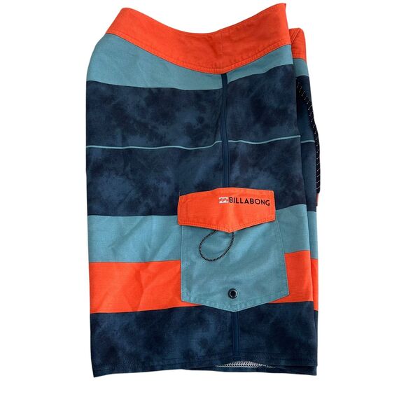 Billabong Recycler Platinum X Board Shorts Men's Size 29 Blue Surf Swim Trunks - Picture 3 of 6